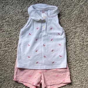 Gymboree Flamingo Set